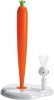 Alessi BUNNY & CARROT Stojak na Ręczniki Papierowe / Biały